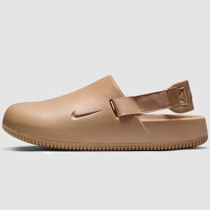 Nike Calm Mule, tan, M5/W6. NWT.